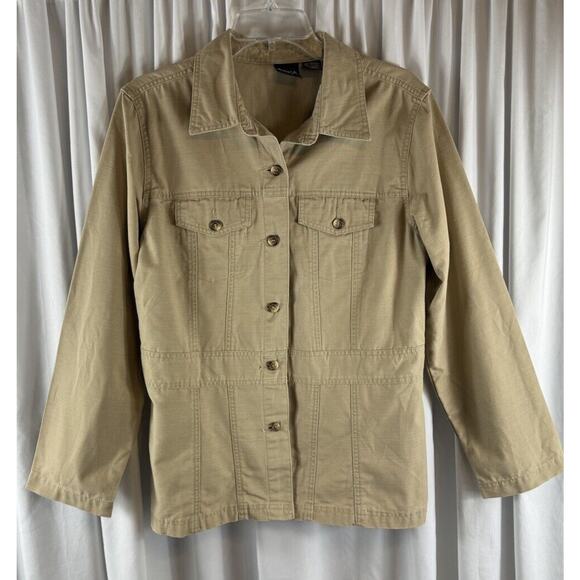 ERIKA Utility Jacket, Khaki, Sz: M, 70-00 - Picture 7 of 12